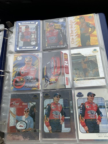 Jeff Gordon NASCAR Karten Sammlung Mappe - Bild 5 von 10