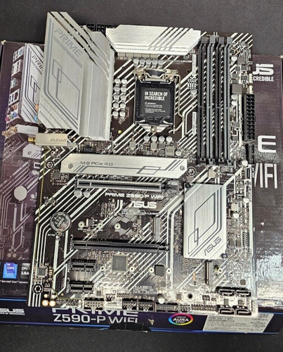 *SOLO PARA REPUESTOS* Asus Prime Z590-p Wifi LGA 1200 ATX DDR4 - Imagen 2 de 5