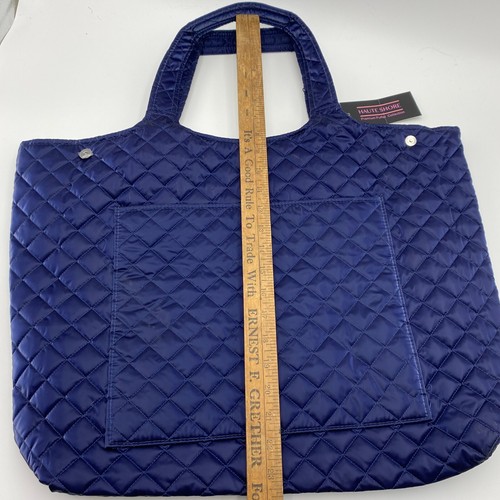 Haute Shore bag Puffer Bucket purse With Straps blue big rip stock - Picture 12 of 15
