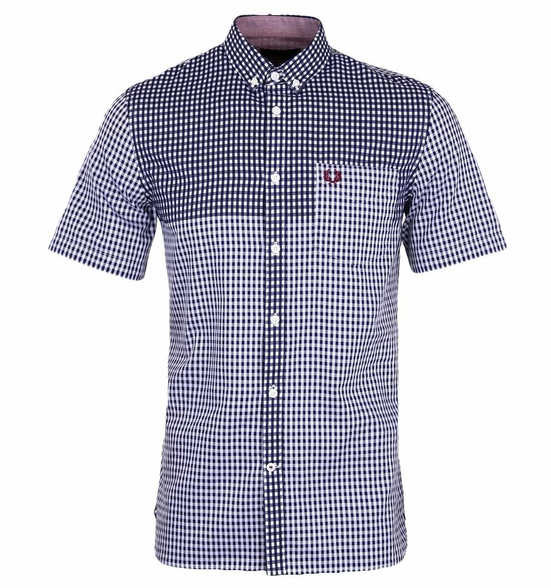 Fred Perry Gingham シャツ Fred Perry Double Side Gingham Shirt Mid Imperial Sizes: S