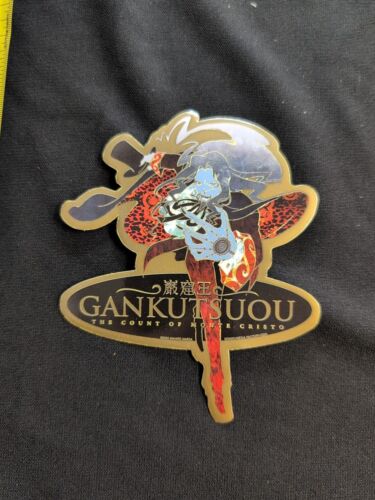 Vintage Gankutsuou The Count Of Monte Cristo Bumper Sticker Vinyl Decal 4.5" - Foto 1 di 3