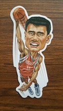 Yao Ming Houston Rockets themed Car Decal Sticker basketball collectable