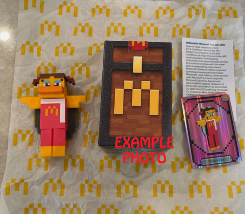 McDonalds Minecraft Adult Happy Meal Toy 2025 - Choose - With Unused Code - NIB - Picture 7 of 27