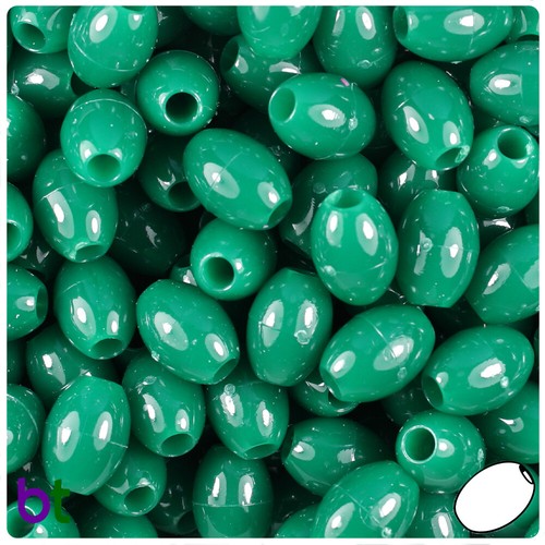 BeadTin 14mm Oval Pony Beads (200pcs) - Style choice - Picture 2 of 21