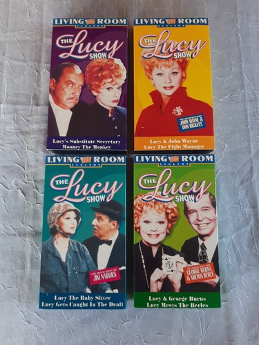 The Lucy Show Box Set / 4 VHS Tapes / 8 Episodes In All - Picture 3 of 4