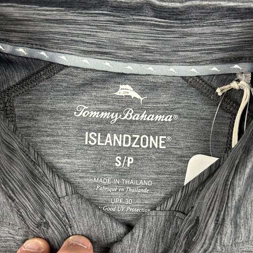 Tommy Bahama Polo Shirt Mens Small Gray WSU Cougars Island Zone Delray Polo - Picture 5 of 10