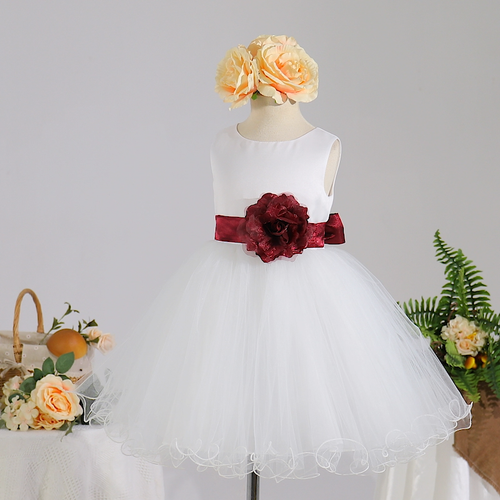 PAGEANT DRESS FLOWER GIRL RECITAL RECEPTION TODDLER JUNIOR FORMAL WEDDING CHILD - Video 1 of 1