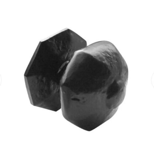 Centre Door Knob Black Cast Iron Octagonal Heavy Duty Front Door - Picture 4 of 4