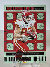 2022 Travis Kelce Panini Contenders Winning Ticket #WT-TKE Chiefs