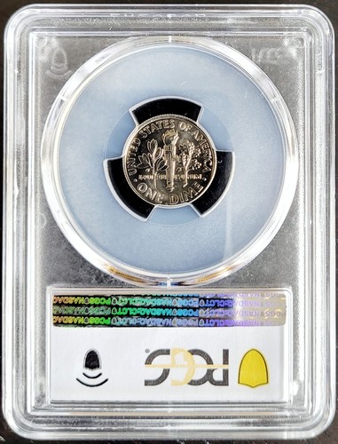 Low Mintage 2009-D Roosevelt 10c Dime PCGS MS66FB Gem Uncirculated Full Bands BU - Picture 3 of 3