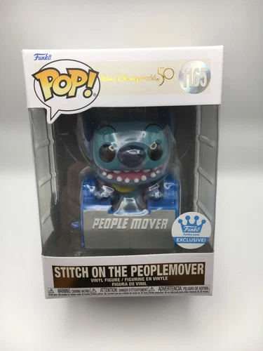 Funko Pop Walt Disney World 50th Anniv - Stitch on the Peoplemover #1165