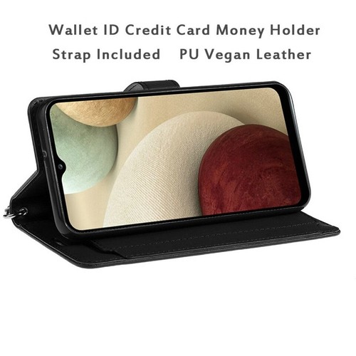 For Samsung Galaxy S21 FE /Fan Edition Wallet Case Leather Card Slot Pouch Cover - Picture 5 of 29