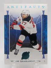💥 2022 Upper Deck Artifacts Yegor Sharangovich #70  Turquoise Parallel
