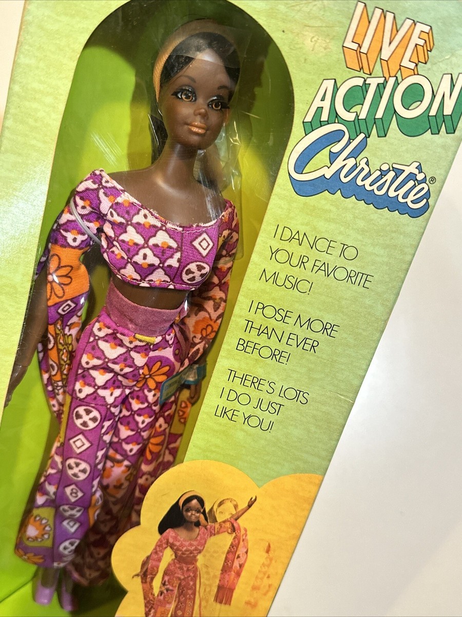Live action christie barbie doll sale