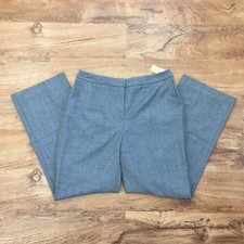 New Talbots Sz 8 Petites Wool Blend Pants Stretch Fabric From Italy Women 8P NWT