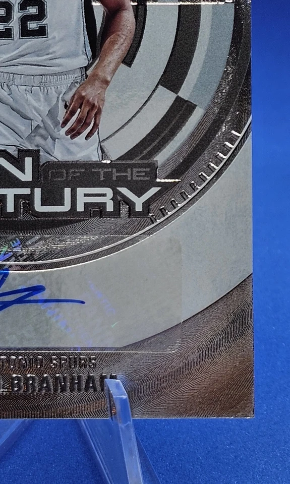 🔥2023-24 Panini Donruss Elite Malaki Branham Turn of The Century Auto Spurs - Image 4 of 4