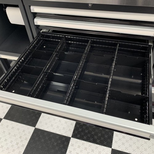 Modern Black Garage Pro Modules Organizer Multiple Drawer Divider Storage -GTDD - Picture 30 of 59