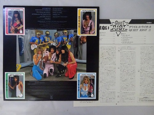 Quiet Riot II CBS/Sony 25AP 1192 Japan VINYL LP - Picture 2 of 3
