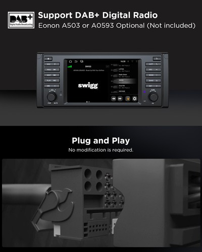 For BMW E39 540i 1995-2003 Android 13 7" CarPlay Car Radio GPS Navigation Stereo - Picture 13 of 28