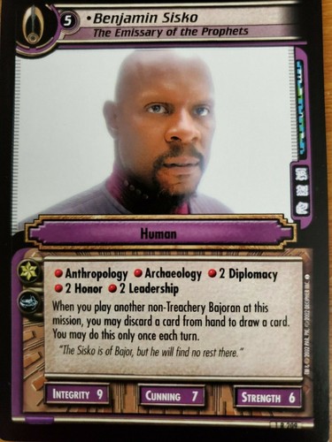 Star Trek CCG 2E Premiere Singles NIVEL SUPERIOR Seleccione Elija su tarjeta - Imagen 6 de 37