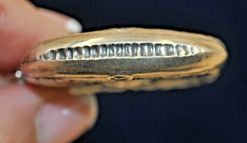 CUSTODIA DI SICUREZZA CLASSICA ARGENTO STERLING nativi americani/indiani MATCH SAFE CASE - Foto 8 di 8