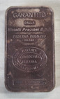 Lingot 50 Gr. ARGENT .999 Métaux Précieux JOHNSON MATTHEY Londres