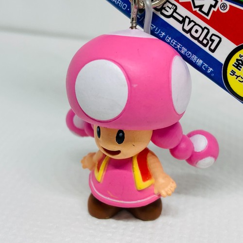 Banpresto 2008 Nintendo Super Mario Figura Llavero Vol.1 Toadette - Imagen 3 de 9