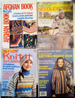 McCall's Lady's Circle Needlework Magazine Lot x 4 Vtg Knitting Crochet Patterns