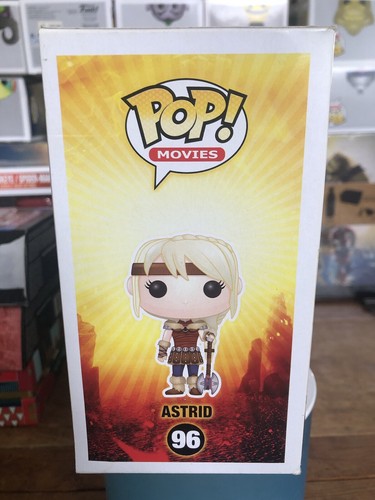 Nuevas películas Funko Pop selladas Cómo entrenar a tu dragón 2 Astrid #96 raras abovedadas - Imagen 6 de 8