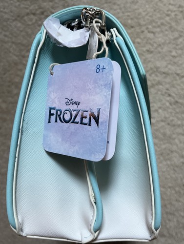 Nuova borsa a tracolla esclusiva Loungefly Disney Frozen Elsa fiocco di neve glitter - Foto 4 di 5
