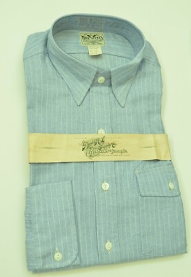 New $225 Polo Ralph Lauren DOUBLE RL RRL Men's Striped Cotton Dress ...