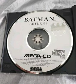 BATMAN RETURNS Sega Mega CD Game Complete With Manual PAL UK