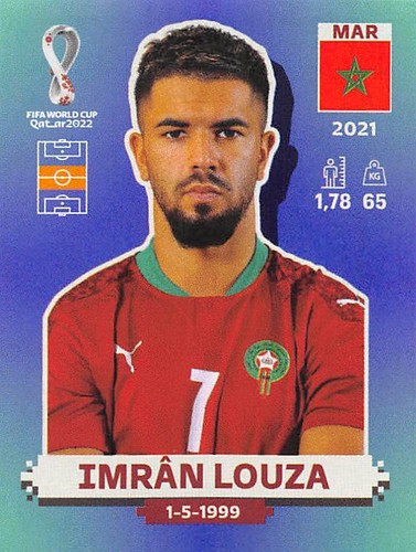 COLECCIÓN DE PEGATINAS PANINI QATAR 2022 COPA MUNDIAL DE LA FIFA - GRUPO F GRUPO G GRUPO H - Imagen 55 de 241