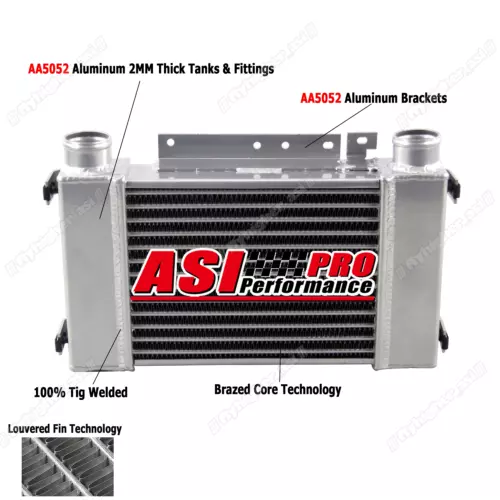 Aluminium Intercooler Fit MITSUBISHI L200 K74 2.5 TD 98-06 Pajero Shogun 2.8 TD - Picture 1 of 10