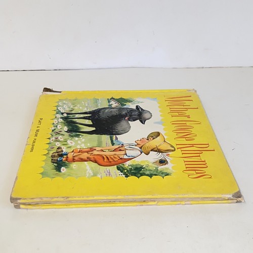 Vintage 1953 Mother Goose Rhymes Hardcover Full Color Illustrations - Picture 17 of 21