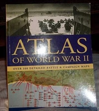 Atlas of World War II - Paperback By Jordan, David - GOOD