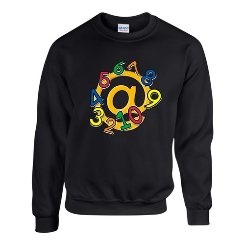 Maglione Numero Giorno Divertente Novità Colorato Matematica Simboli Bambini Ragazzo/Ragazza Unisex Top - Foto 2 di 10