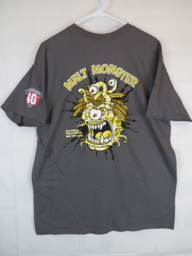 VTG Old Chicago Halloween Malt Monster Beer Mini Tour 2016 T-Shirt Tee L