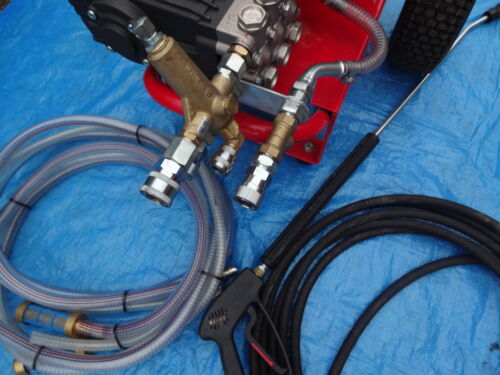 PRESSURE WASHER HONDA GX390 13HP PETROL 21LTRS @ 200BAR LSHAPE WS202 GEARBOXED - Picture 9 of 10