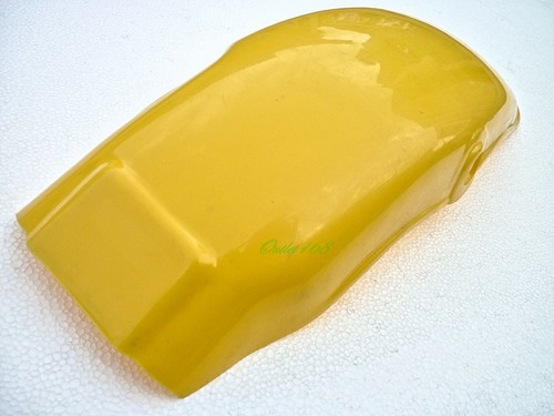 New Yamaha Enduro DT 100 175 Trail Rear Fender Splash Mud Guard Mudguard Yellow - 第 6/6 張圖片