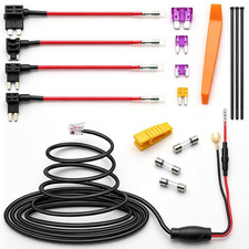 Radar Detector Hardwire Kit with RJ-11 Telephone Style Jack 13FT 