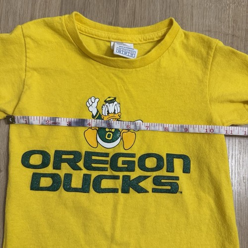 VTG Disney Kids Youth XS Donald Duck Oregon Ducks Shirt - Picture 7 of 7