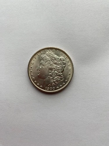 1900   Morgan Silver Dollar, BU very nice coin