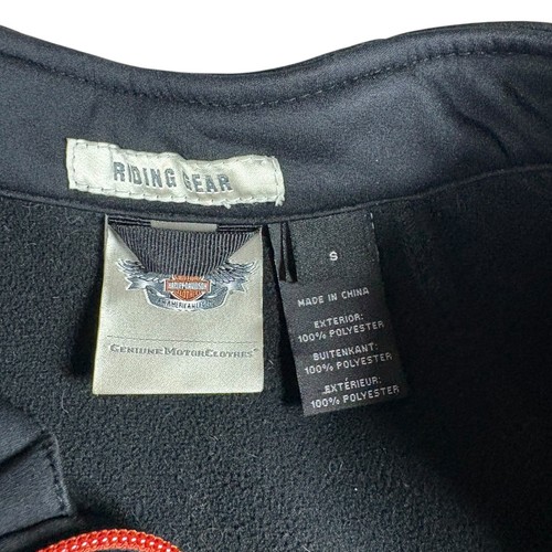 Chaqueta Harley-Davidson para mujer de nailon con cremallera talla pequeña  - Imagen 4 de 4