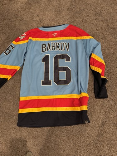 Camiseta deportiva azul retro Aleksander Barkov X-Large XL Florida Panthers - Imagen 5 de 5