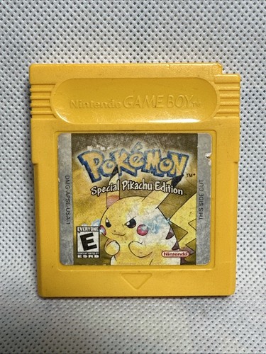 Pokemon Yellow Version (Nintendo Game Boy, 1999) AUTHENTIC! Tested!