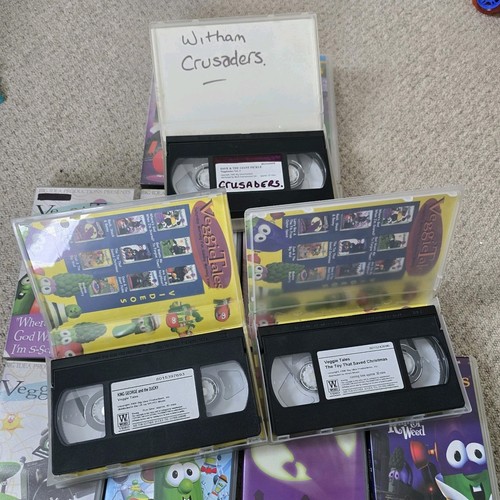 12 X Veggie Tales VHS - Christian Kids Family Video Tapes Bundle Lot - Picture 7 of 8