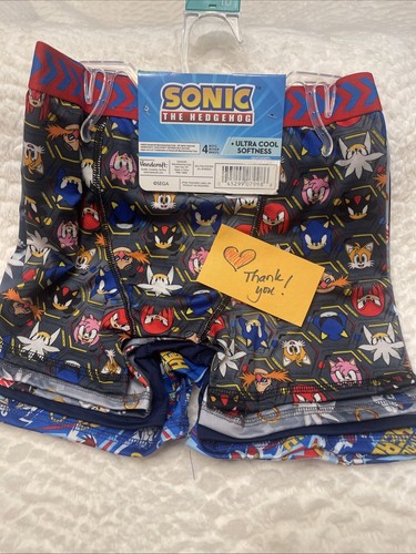 Sonic the Hedgehog Boys' Underwear Multipacks Sz 10 BOXERBRIEFS free ship - Picture 15 of 16