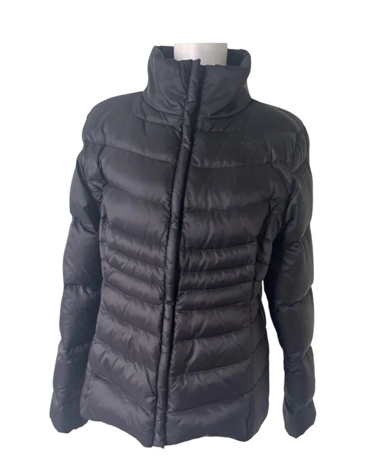 The North Face Aconcagua 550 Goose Down Puffer Jacket Womens Large Black