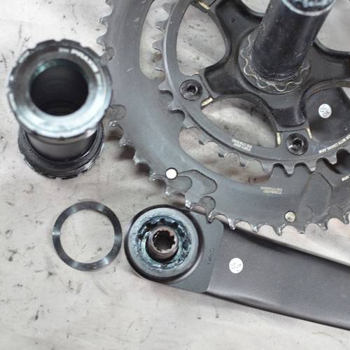 MINT PRAXIS WORKS ZAYANTE M30 172.5mm COMPACT 50/34 Crankset WITH Bottom Bracket - Picture 9 of 12